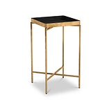 Monette Gold Side Table from Roseland Furniture