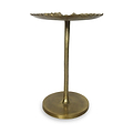 Santos Gold Leaf Side Table Dims from Roseland Furniture