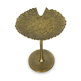 Santos Gold Leaf Side Table Dims from Roseland Furniture