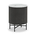 Milo Black Bedside Table from Roseland Furniture