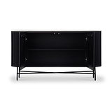 Milo Mango Marble Fluted Sideboard from Roseland Furniture
