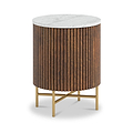 Milo walnut Bedside Table from Roseland Furniture