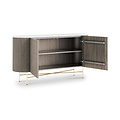 Amelie Grey Fluted Sideboard from Roseland Furniture