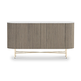 Amelie Grey Fluted Sideboard from Roseland Furniture