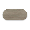 Amelie Fluted Oval Dining Table from Roseland Furniture