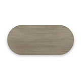Amelie Fluted Oval Dining Table from Roseland Furniture