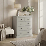 Porter Grey 2 Over 3 Chest of Drawers from Roseland Furniture