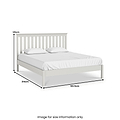 Porter Cotton 6ft Super King Bed Frame dimensions