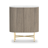 Amelie Fluted Mini Sideboard from Roseland Furniture