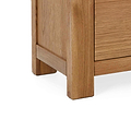 Harvey Oak Double Wardrobe from Roseland Furniture