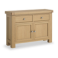 Portland Oak Small Sideboard from Roseland Furniture 