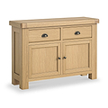 Portland Oak Small Sideboard from Roseland Furniture 