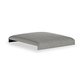 Harvey Oak Set Of 3 Victoria Linen Grey Dining Bench Cushions from Roseland Furniture