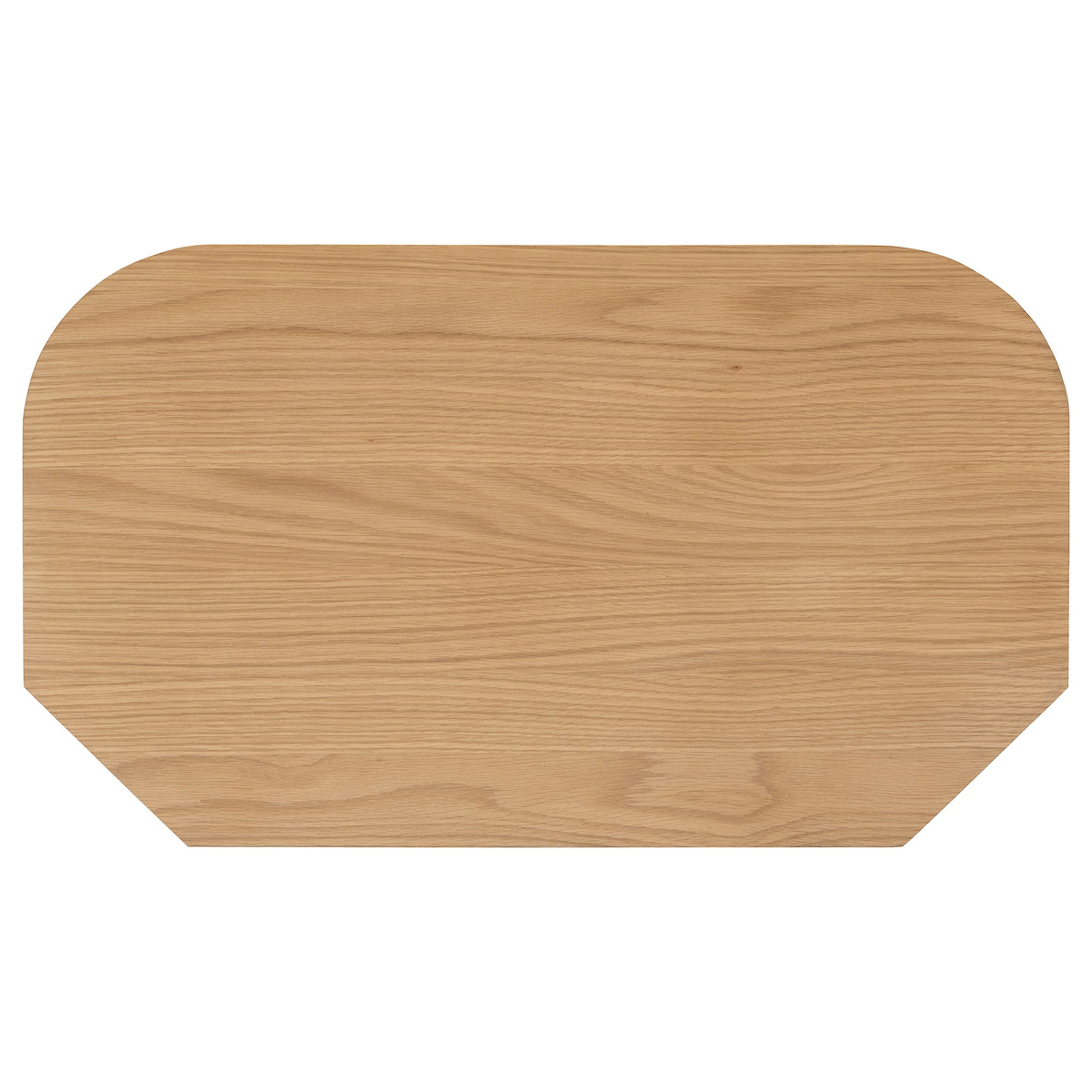 Shorwell Oak Slatted Corner TV Unit