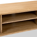 Shorwell Oak 130cm Slatted TV Unit