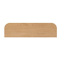 Shorwell Oak 130cm Slatted TV Unit