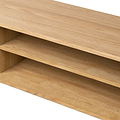 Shorwell Oak 180cm Slatted TV Unit