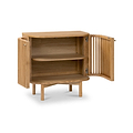 Shorwall Oak Slatted Cupboard