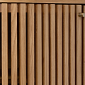 Shorwall Oak Slatted Cupboard