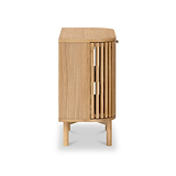 Shorwall Oak Slatted Cupboard