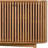 Shorwell Oak Slatted Large Sideboard Cabinet