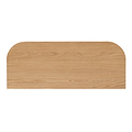 Shorwell Oak Slatted Small 2 Door Sideboard Cabinet