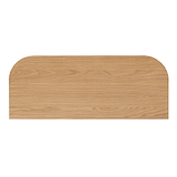 Shorwell Oak Slatted Small 2 Door Sideboard Cabinet