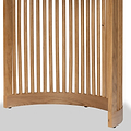 Shorwell Oak Slatted Oval Dining Table