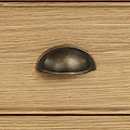 Portland Oak 3 Over 4 Drawer Chest from Roseland Furniture