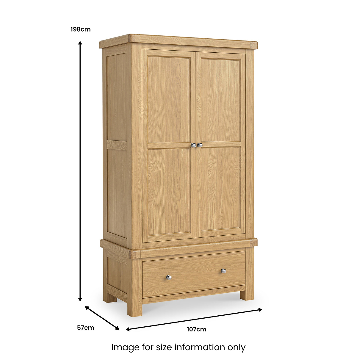 Portland-Double-Wardrobe from Roseland Furniture