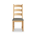 Portland Oak Dining Chair with Cushion from Roseland Furniture