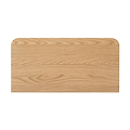 Shorwell Oak Slatted 2 Drawer 2 Door Cabinet