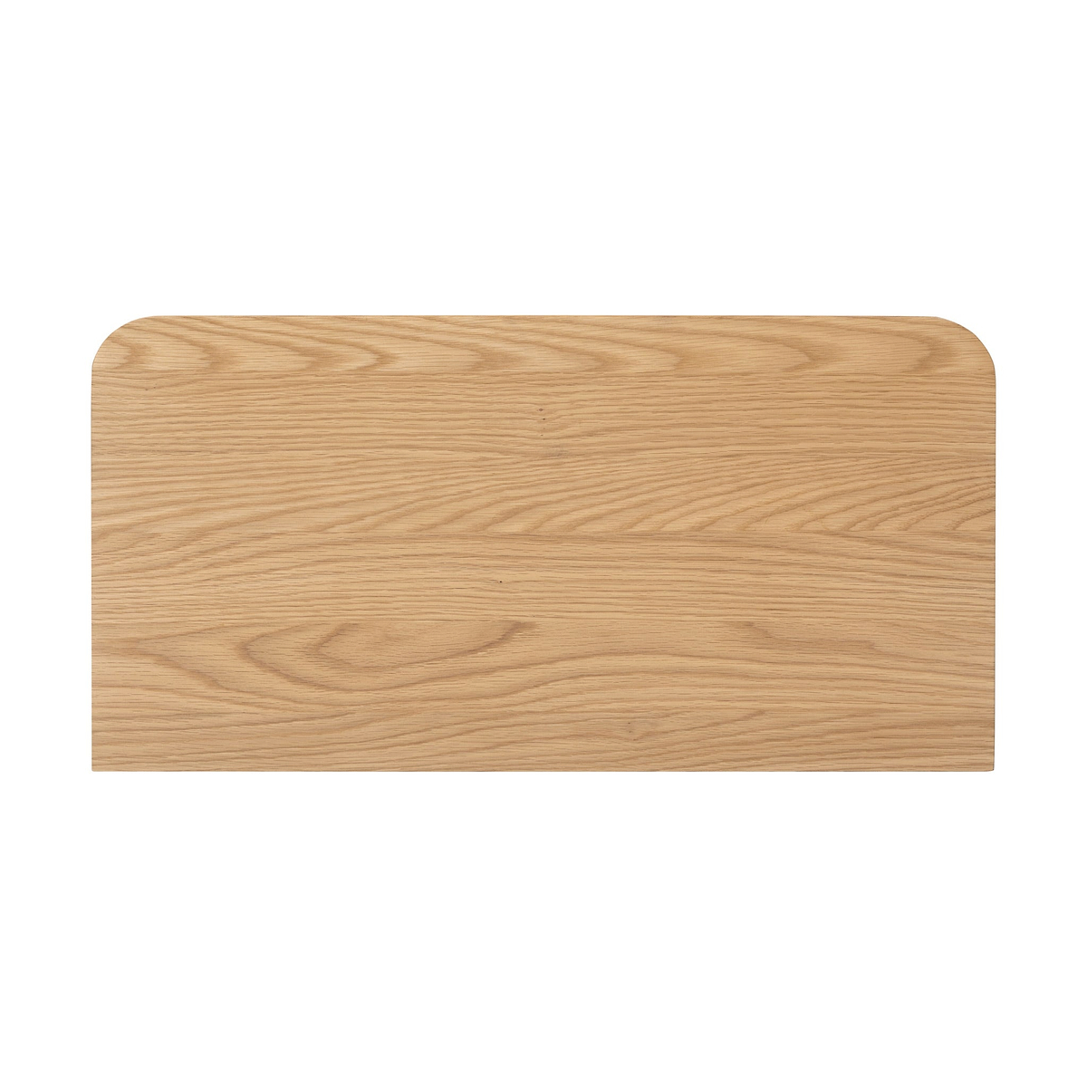 Shorwell Oak Slatted 2 Drawer 2 Door Cabinet