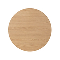 Shorwell Oak Slatted Round Coffee Table