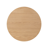 Shorwell Oak Slatted Round Coffee Table