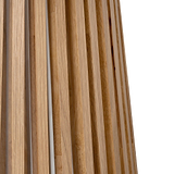 Shorwell Oak 120cm Slatted Round Dining Table