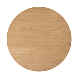 Shorwell Oak 120cm Slatted Round Dining Table