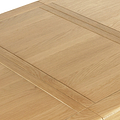Portland Oak 200cm Cross Legged Dining Table from Roseland Furniture
