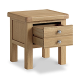 Portland Oak Lamp Table from Roseland Furniture