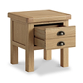 Portland Oak Lamp Table from Roseland Furniture