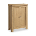 Portland Oak 4 Shelf Shoe Storage from Roseland Furniture