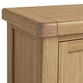 Portland Oak 4 Shelf Shoe Storage from Roseland Furniture