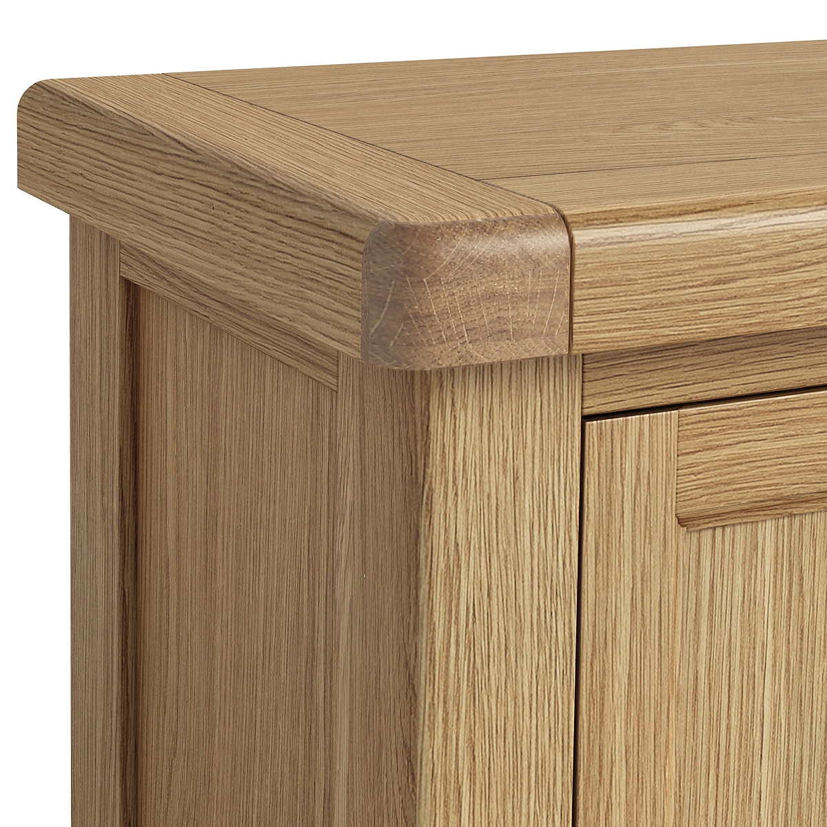 Portland Oak 4 Shelf Shoe Storage from Roseland Furniture
