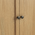 Portland Oak 4 Shelf Shoe Storage from Roseland Furniture