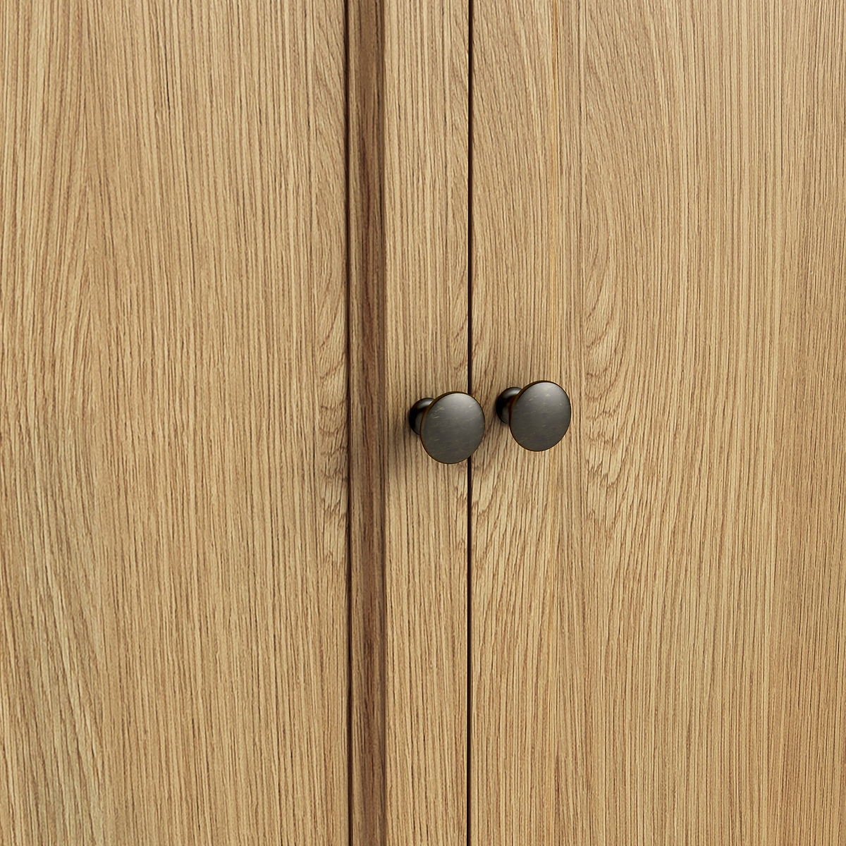 Portland Oak 4 Shelf Shoe Storage from Roseland Furniture