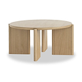 Whitstone Oak Round Coffee Table from Roseland Furniture