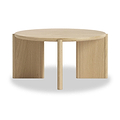 Whitstone Oak Round Coffee Table from Roseland Furniture