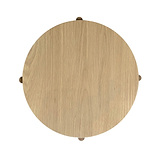 Whitstone Oak Round Coffee Table from Roseland Furniture