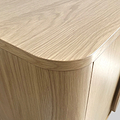 Whitstone Oak 145cm TV Unit from Roseland Furniture