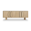 Whitstone Oak 145cm TV Unit from Roseland Furniture